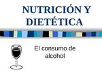 Patologías derivadas del consumo de alcohol en la dieta