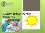 Communication in Nursing