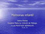 Memorias del Hospital Materno Infantil